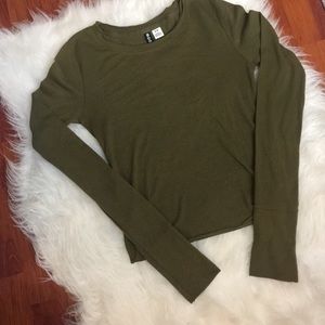 Urban Outfitters Olive Green Thermal